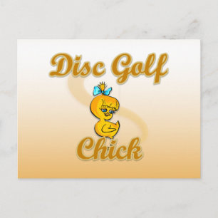 Cartão Postal Golf de Disco