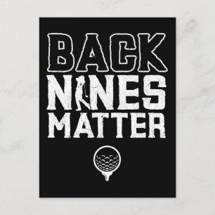 Cartão Postal Golf Piada Curso de Golfe Humor Golfe