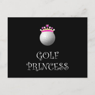 Cartão Postal Golf Princess
