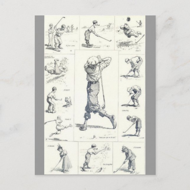 Cartão Postal Golfe (Frente)