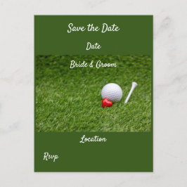 Cartão Postal Golfe com amor