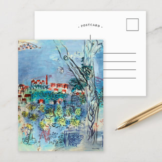 Cartão Postal Golfe-Juan | Raoul Dufy
