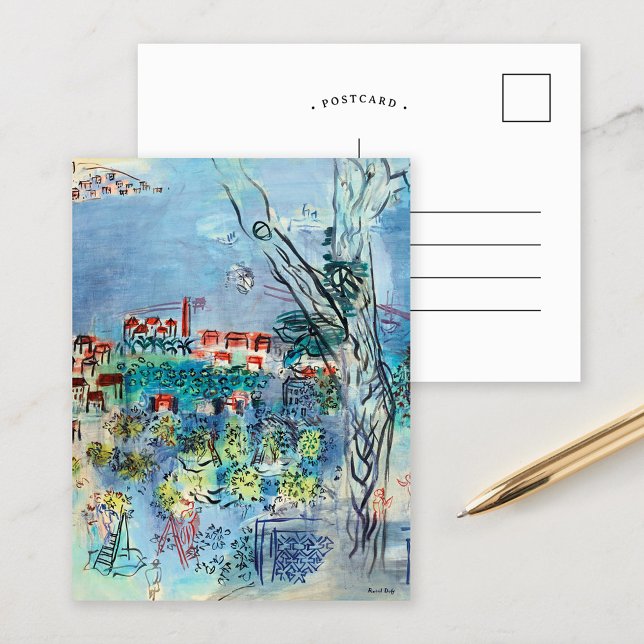 Cartão Postal Golfe-Juan | Raoul Dufy (Criador carregado)