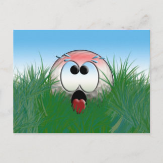 Cartão Postal Golfer Gift Idea Golf Player Golfball Humor Engraç