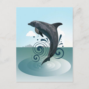 Cartão Postal Golfinho