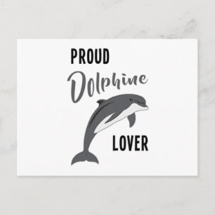 Cartão Postal Golfinho Mar Oceano Golfinhos Animal Presente Idei
