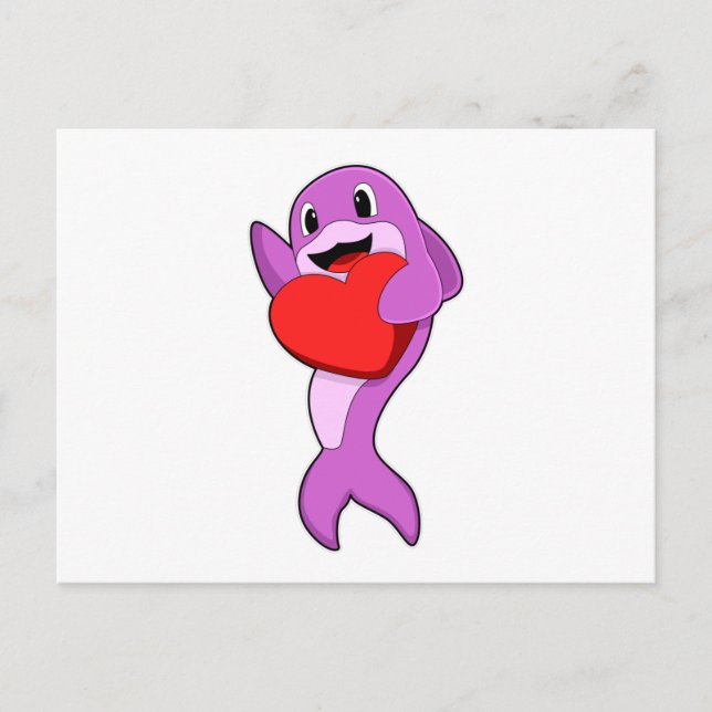 Cartão Postal Golfo com Coração (Frente)