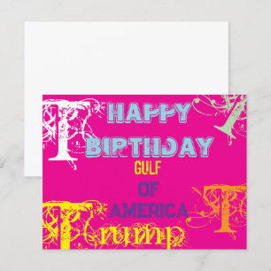 CARTÃO POSTAL GOLFO DA AMÉRICA