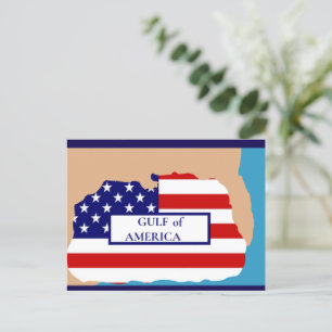 CARTÃO POSTAL GOLFO DA AMÉRICA