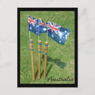 Cartão Postal golpes de bandeira australiana