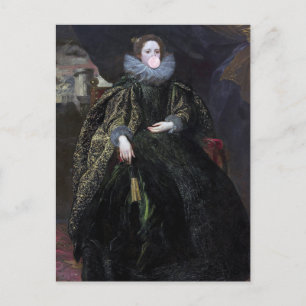 Cartão Postal Goma-bolha Diva Marchesa