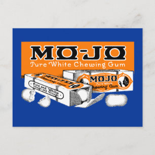 Cartão Postal Goma de mascar Mo-Jo 1915