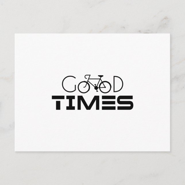 CARTÃO POSTAL GOOD TIMES (Frente)