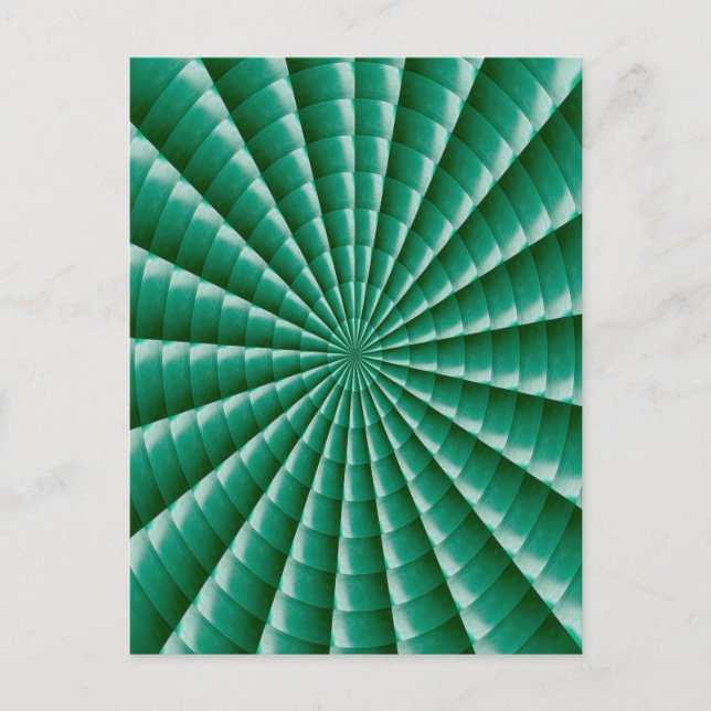 Cartão Postal GoodLUCK Chakra Mandala Sparkle Wave Deu Presente (Frente)