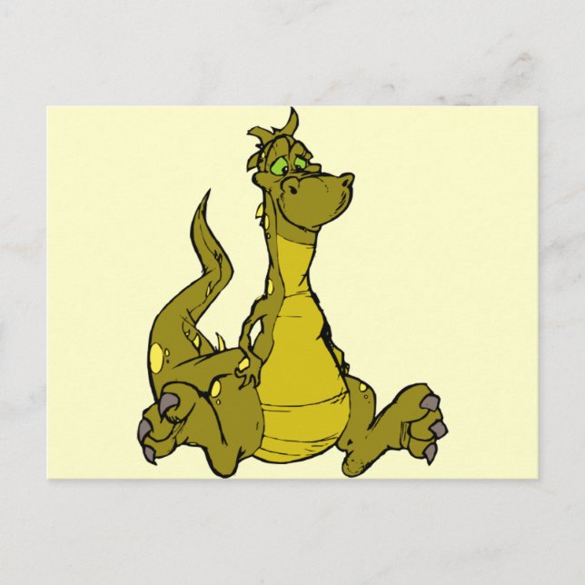 Cartão Postal Goofy Dragon (Frente)