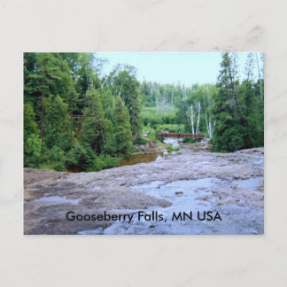 Cartão Postal Gooseberry Falls, MN EUA