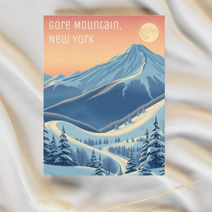 Cartão postal Gore Mountain New York Adirondacks