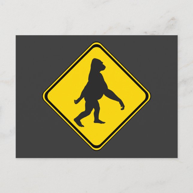 Cartão Postal Gorillas Xing! (Frente)