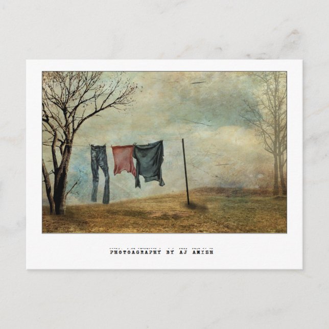 Cartão Postal gosto de guardar algo para mim. (Frente)