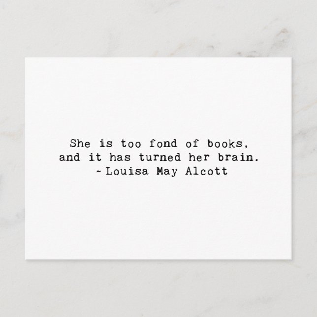 Cartão Postal Gosto de Livros (Frente)