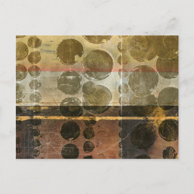 Cartão Postal Gotas Verdes Circulantes (Frente)