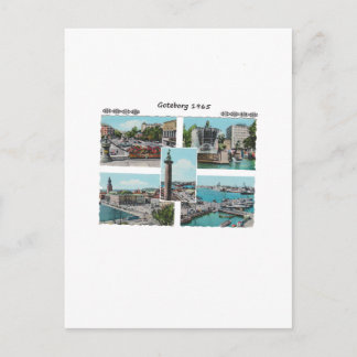 Cartão Postal Gotemburgo 1965