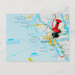 Cartão Postal Gotemburgo, Gotemburgo, Suecia