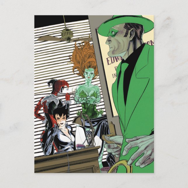 Cartão Postal Gotham City Sirens Cv9 (Frente)