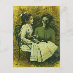 Cartão postal Gothic wolfchild