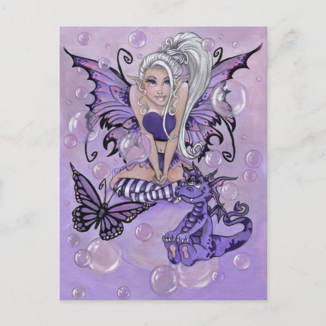 Cartão postal "Gótica Cuties" (Frente)