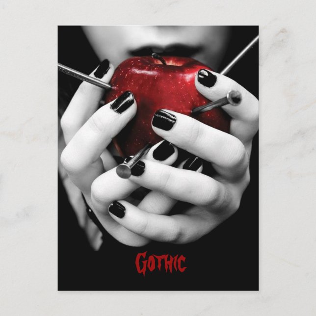 Cartão Postal Gótico (Frente)