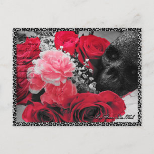 Cartão Postal Gótico Glam