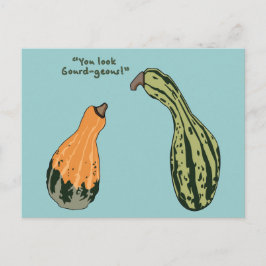 Cartão Postal Gourd-geoso