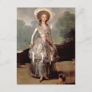 Cartão Postal Goya y Lucientes, Francisco de Francisco de Goya F