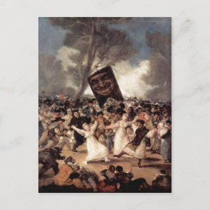 Cartão Postal Goya y Lucientes, Francisco de Francisco de Goya F