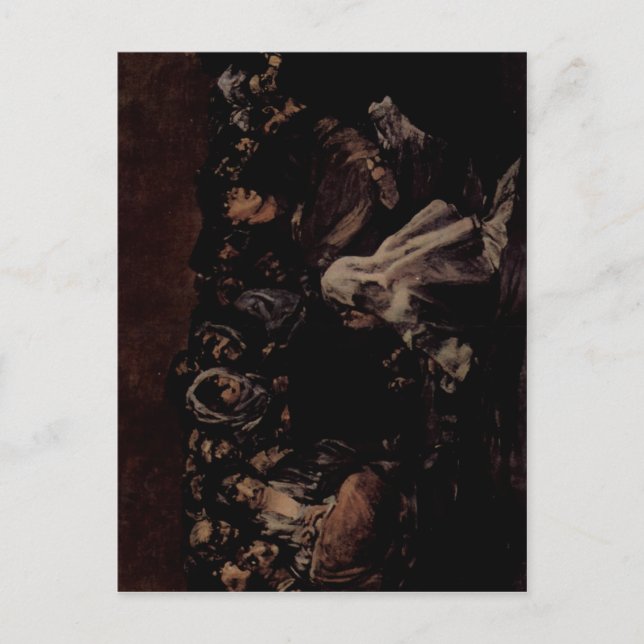 Cartão Postal Goya y Lucientes, Francisco de pinturas negras? (Frente)