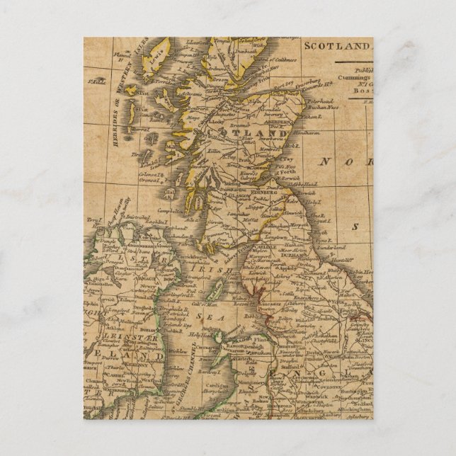 Cartão Postal Grã-Bretanha (Frente)