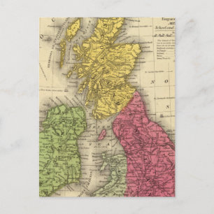 Cartão Postal Grã-Bretanha excelente e Irlanda