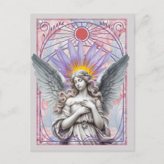 Cartão Postal Graça Radiante - Anjo do Nascer do Sol