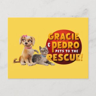 Cartão Postal Gracie & Pedro Dynamic Duo