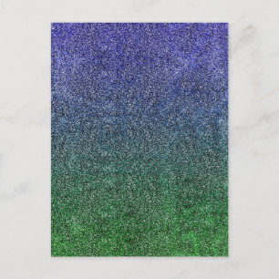 Cartão Postal Gradiente de Largura da Floresta Noite de Queda