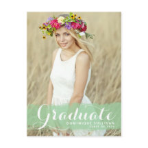 Graduação de Foto de Abertura em Verde