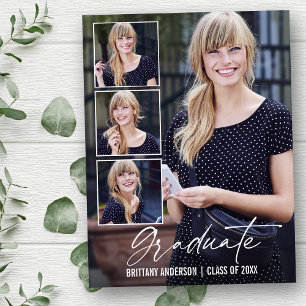 Cartão Postal Graduação de Foto em Tinta Moderna 4