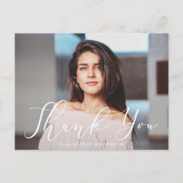 Cartão Postal Graduação de Fotos com Letras Brancas Momentosas M