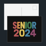 Cartão Postal Graduação do Mais velho Rainbow LGBT Pride 2024<br><div class="desc">Graduação do Mais velho Rainbow LGBT Pride 2024</div>