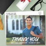 Cartão Postal Graduação Legal Moderna Obrigado W<br><div class="desc">Cartão-postal de Legal Moderna</div>