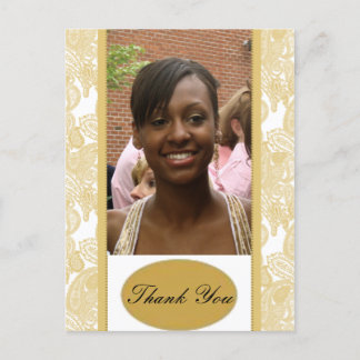 Cartão Postal Graduação Obrigado