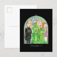 Gráfico da Família de rick e Morty