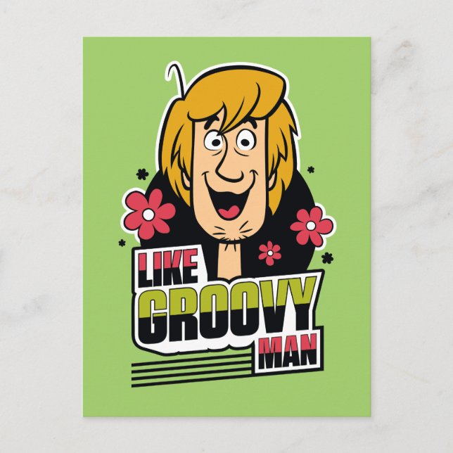 Cartão Postal Gráfico de "Como o Homem de Groovy" (Frente)