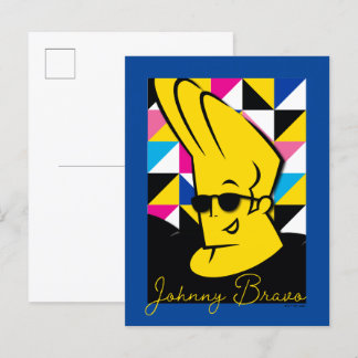 Cartão Postal Gráfico de Pop de Arte Johnny Bravo